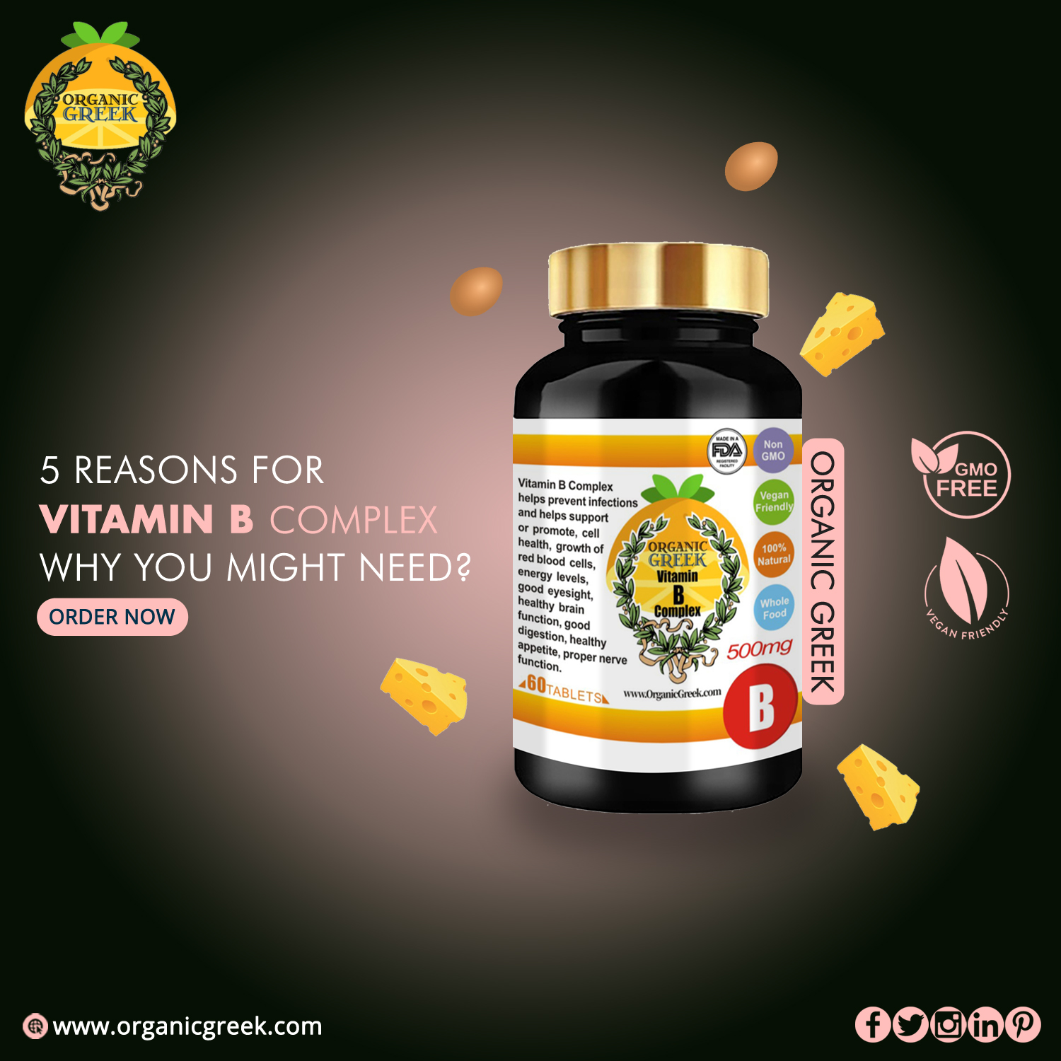 buy organic vitamin b supplement