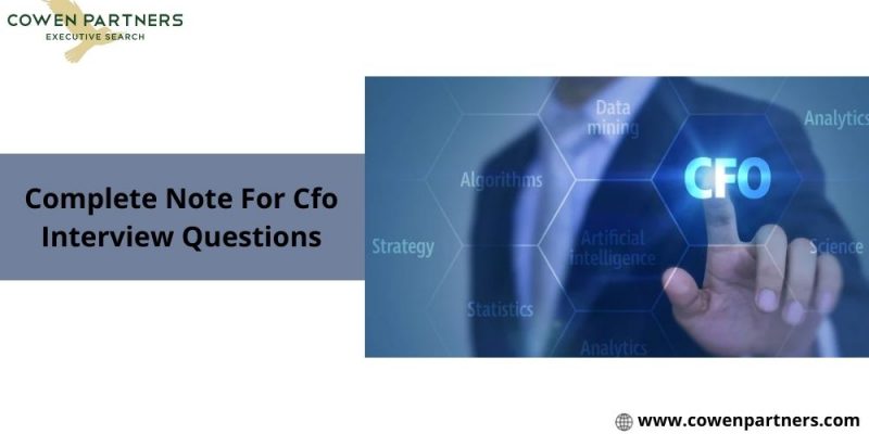 Complete Note For Cfo Interview Questions