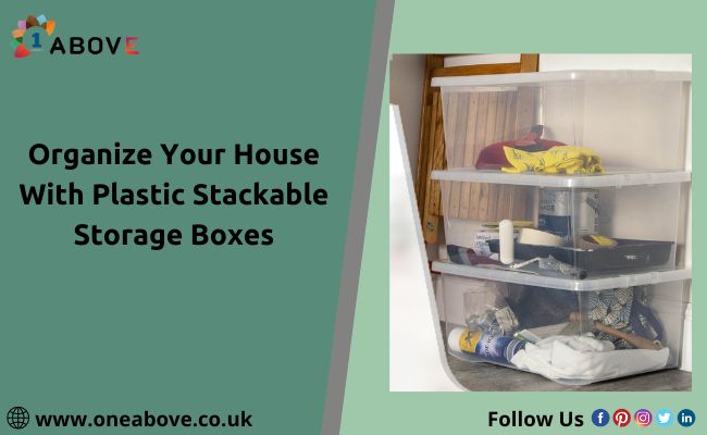 plastic stackable storage boxes