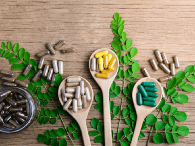 herbal supplement capsules