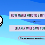 Mahli robotic 3 in 1 vacuum cleaner