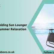 folding sun lounger chair