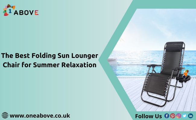 folding sun lounger chair