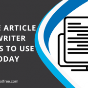 free article rewriter online