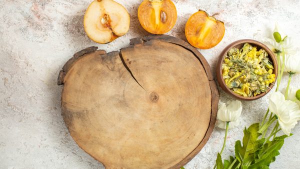 Experience Timeless Quality with a Teak Wood Oval Chopping Board