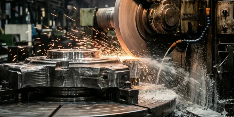 Rotary-surface-grinding-machine